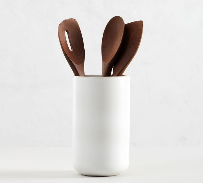 Mason Stoneware Utensil Holder | Pottery Barn (US)