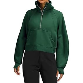 BONITEE Womens Long Sleeve Fleece... | Amazon (US)