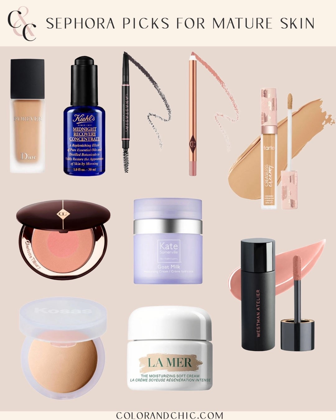 Sephora pics for mature skin. On sale for the Sephora savings event. Rouge members get 20% off and have access today, VIB gets 15% off and access on the 4th, insiders get 10% off with access on the 4th, too

#LTKBeauty #LTKSaleAlert