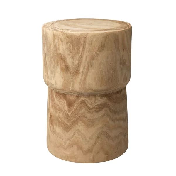 Leticia Solid Wood Drum End Table | Wayfair North America