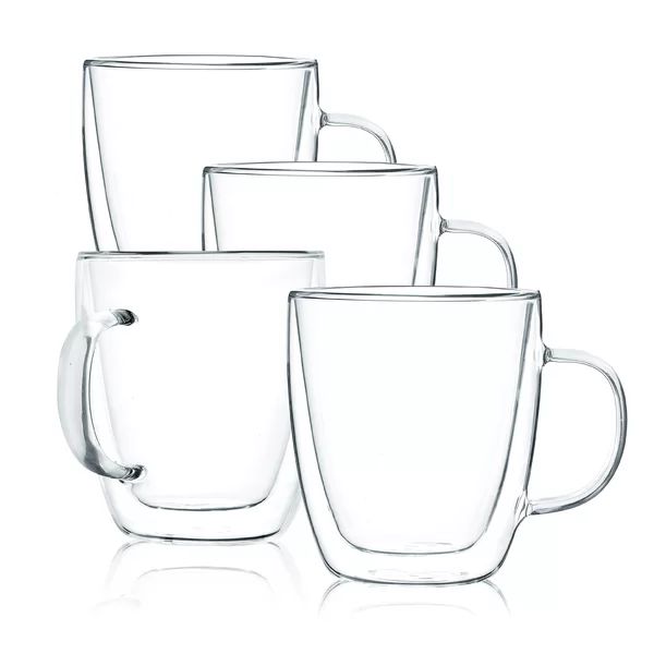 Lenkerville Double Wall Coffee Mug (Set of 4) | Wayfair North America