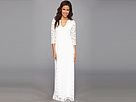Lilly Pulitzer - Sharrie Caftan Maxi Dress (Resort White King Street Lace) - Apparel | Zappos