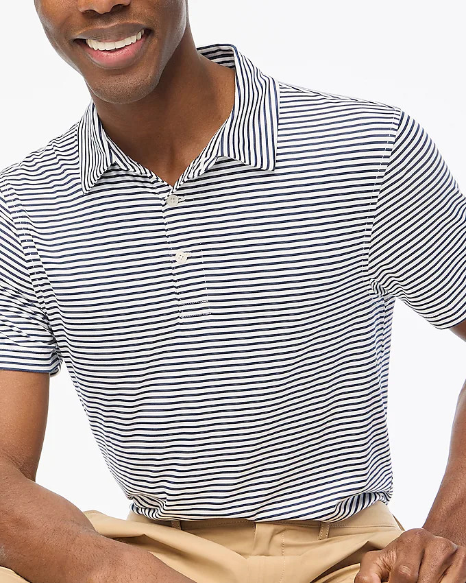 Striped performance polo | J.Crew Factory