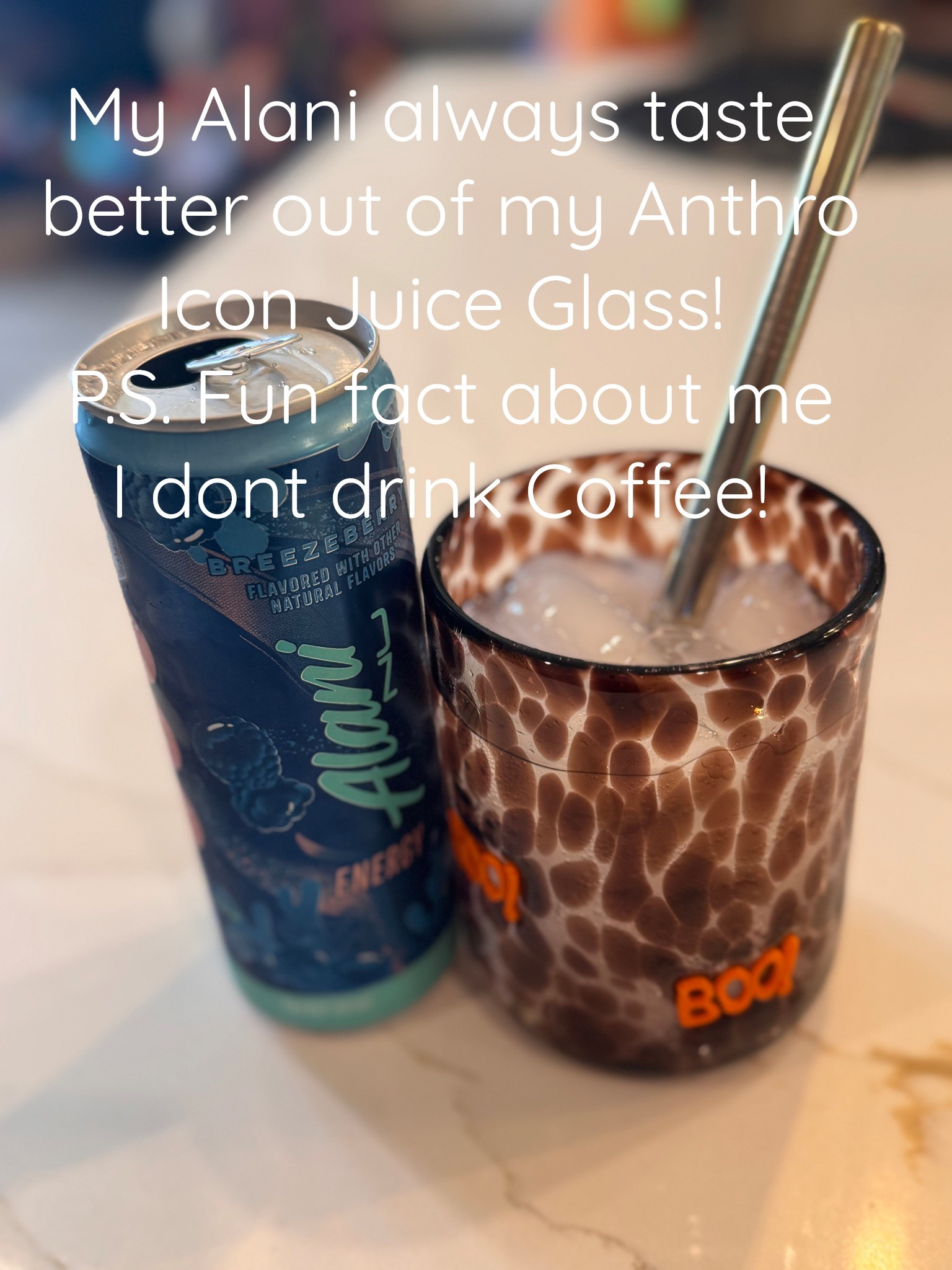 What’s your favorite morning go to? #alani #coffee #anthropolgie #juice 

#LTKFamily #LTKSeasonal #LTKHome