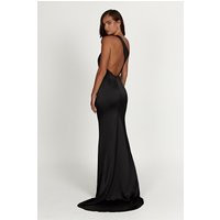 Harper One Shoulder Gown - Black | MESHKI US