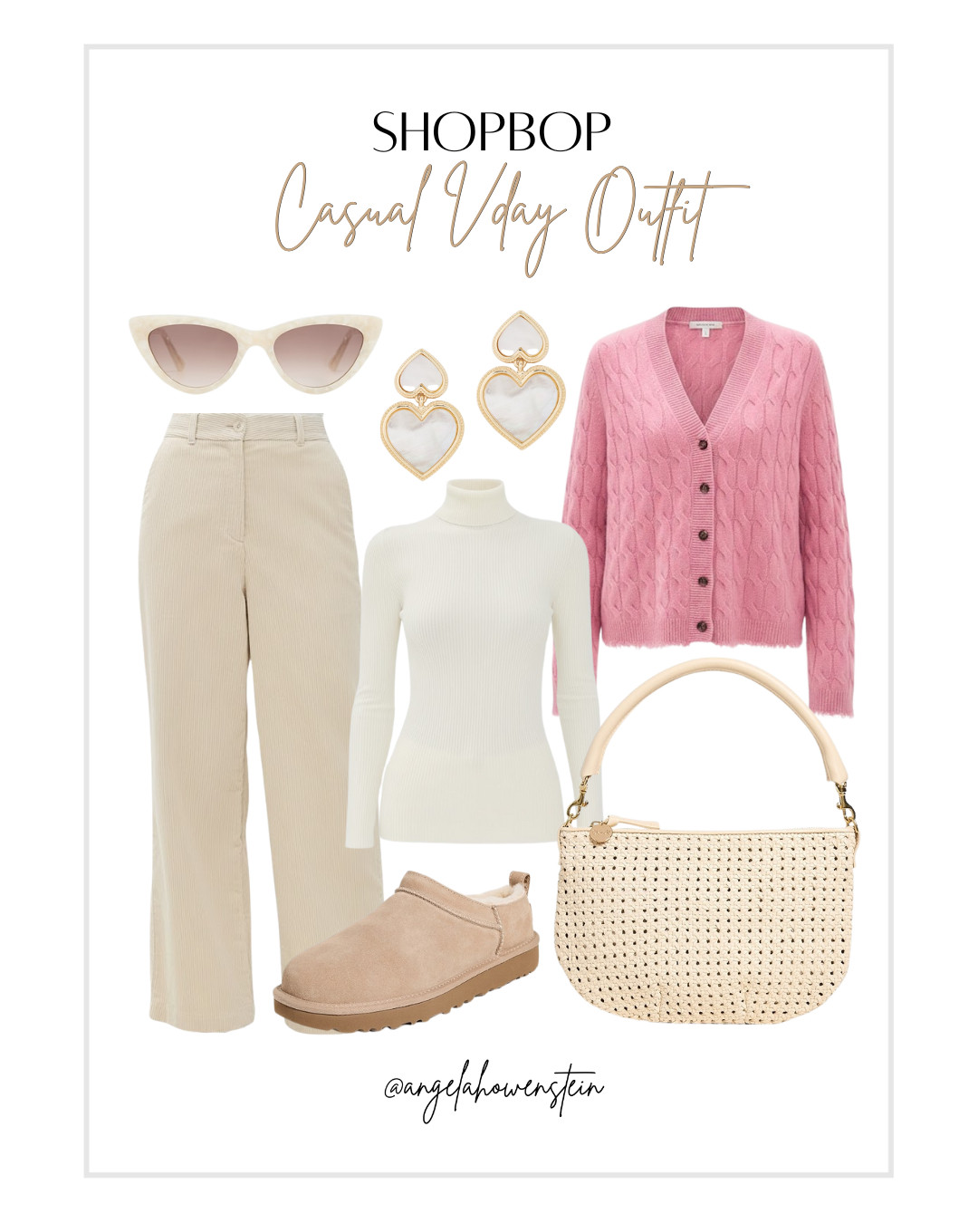 A relaxed Valentine’s look—easy pieces with a polished finish.

#ShopbopStyle #CasualValentines #EverydayChic #ModernBasics #LTKFinds #EffortlessDressing #DateDayStyle
 

 #LTKootd #LTKBeauty