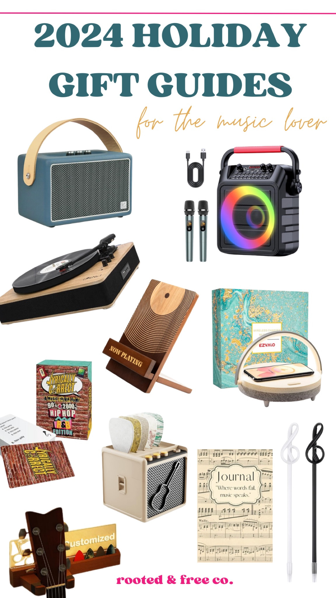 Gift guide for the music lover! 

#LTKHome #LTKGiftGuide #LTKHoliday