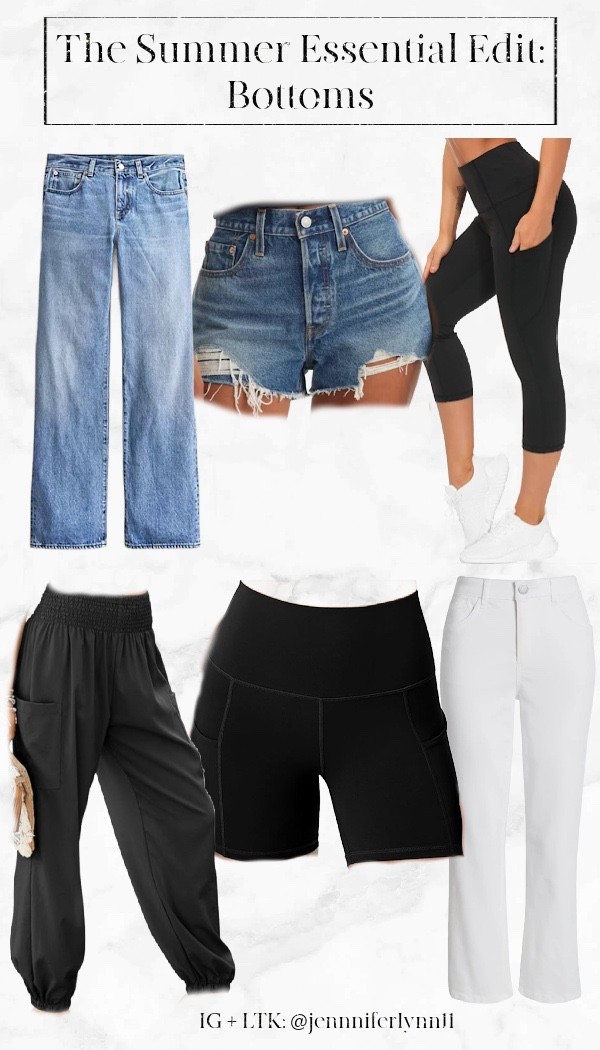 This is a curated list of bottoms that will help make picking out an outfit easy. Every pick can be worn dressed up or down, can take you from day to night + all kinds of temps

#LTKSummerEdit #LTKFindsUnder100 #LTKSeasonal