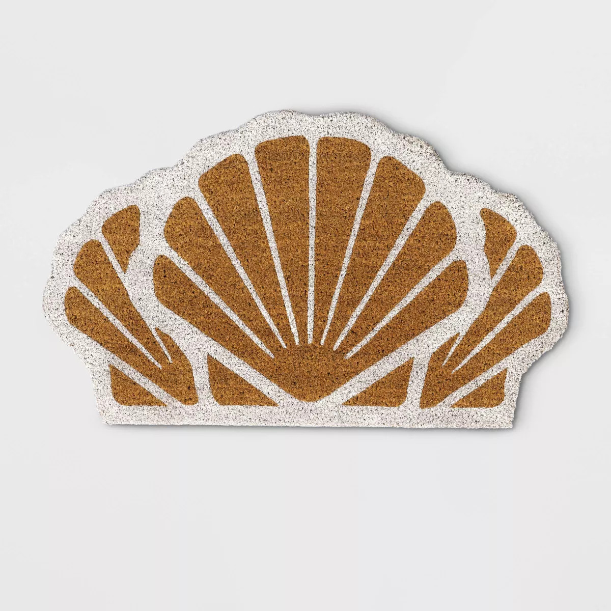 18"x30" Shells Coir Doormat Natural/White - Sun Squad™ | Target