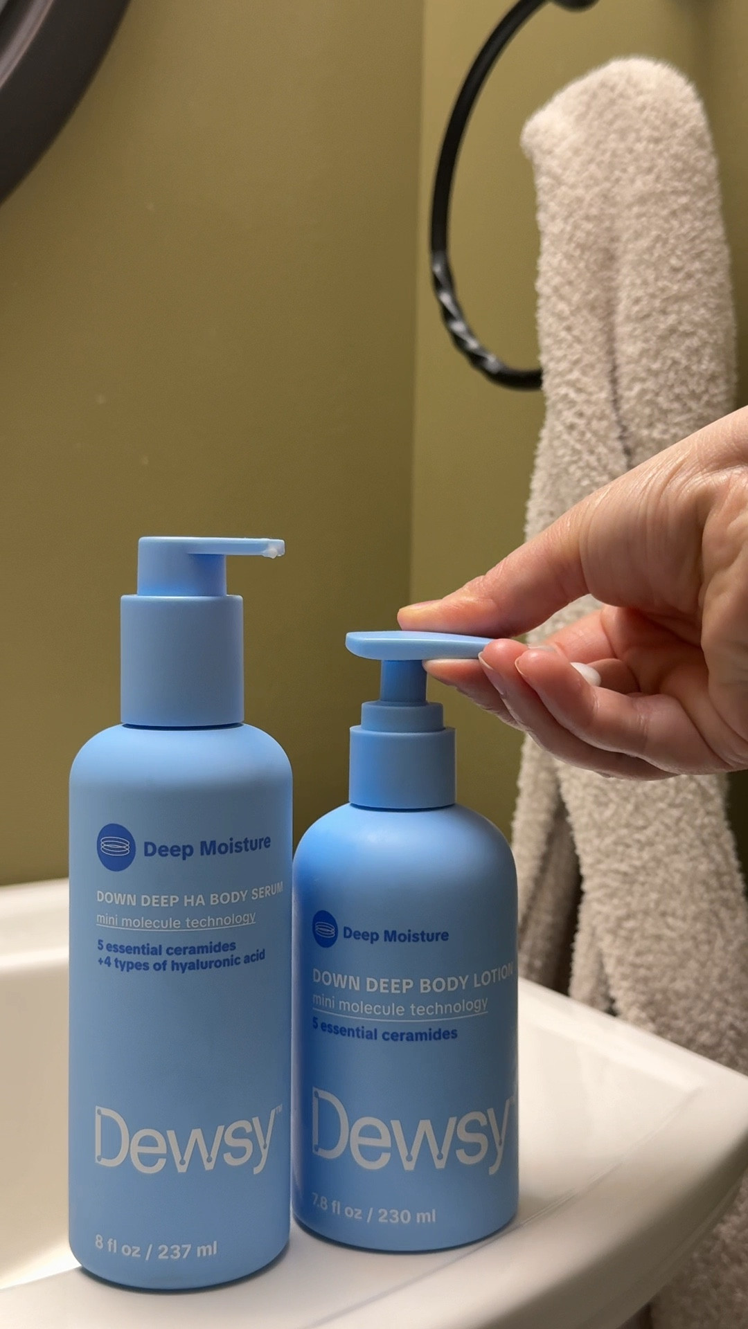 Skincare but for your body! Hydration that goes deeper and gives you longer lasting dewy effects! 

Lotion, serum, ceramides and hyaluronic acid, selfcare, morning routines, night routine 

#LTKselfcare #LTKmorningroutine #LTKmomlife