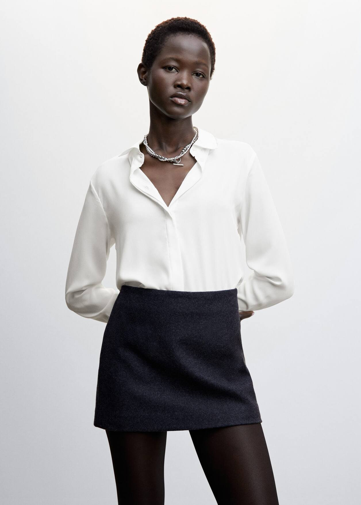 Basic shirt | MANGO (UK)