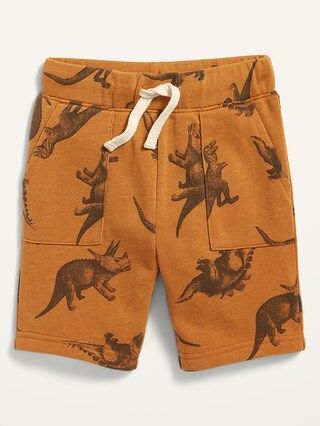 French Terry Utility-Pocket Drawstring Shorts for Toddler Boys | Old Navy (US)