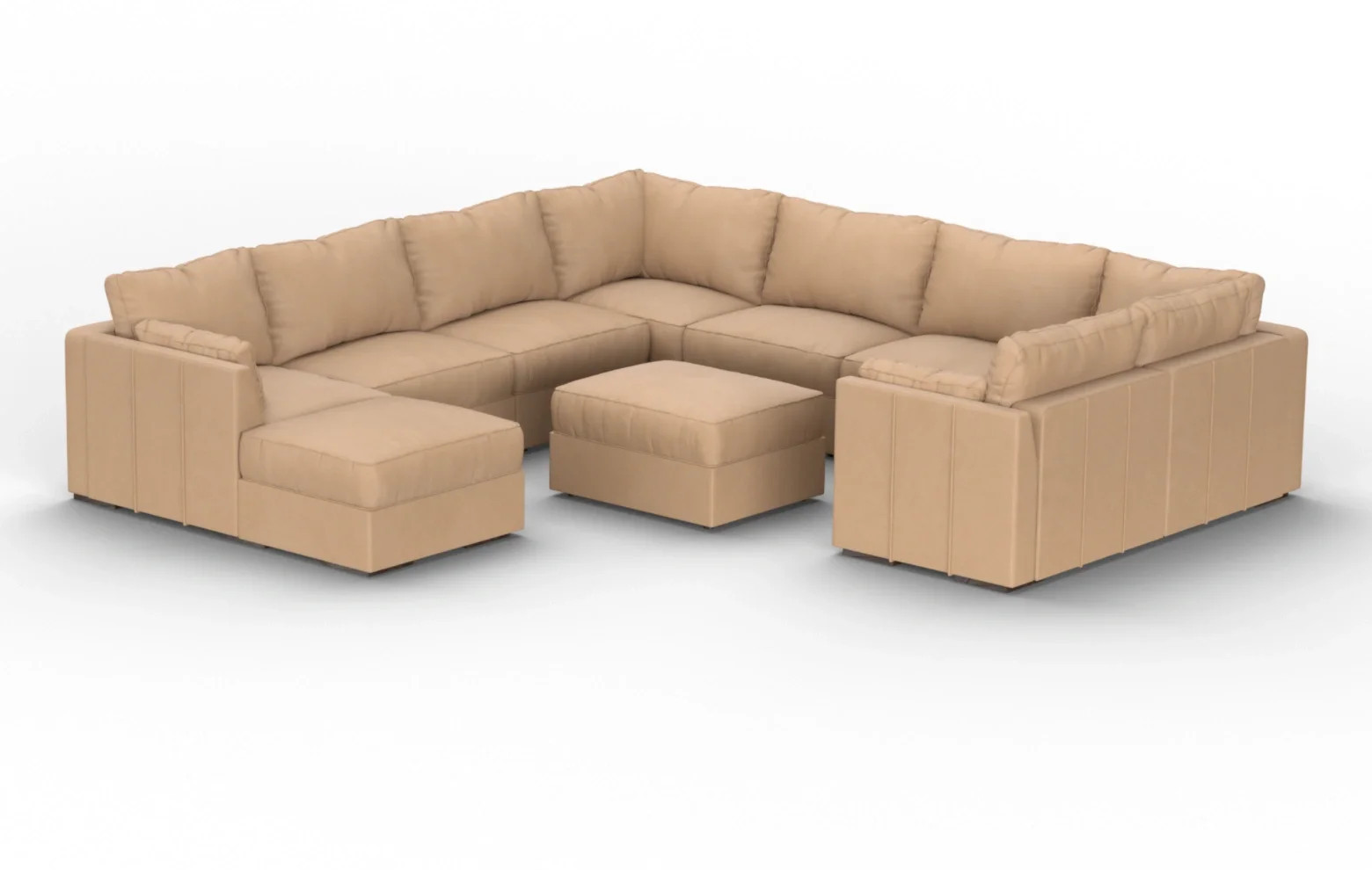 Lovesac 10 Seats + 12 Sides (2 Angled) Sactional | Lovesac