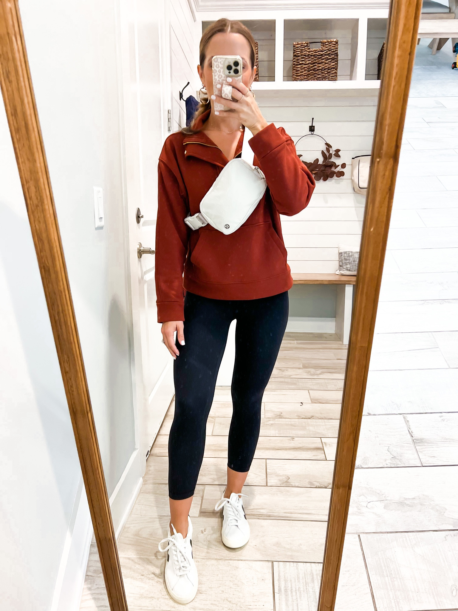 Women's Half-Zip Fleece Pullover curated on LTK  Capsule wardrobe pieces,  Simple capsule wardrobe, Casual summer outfits