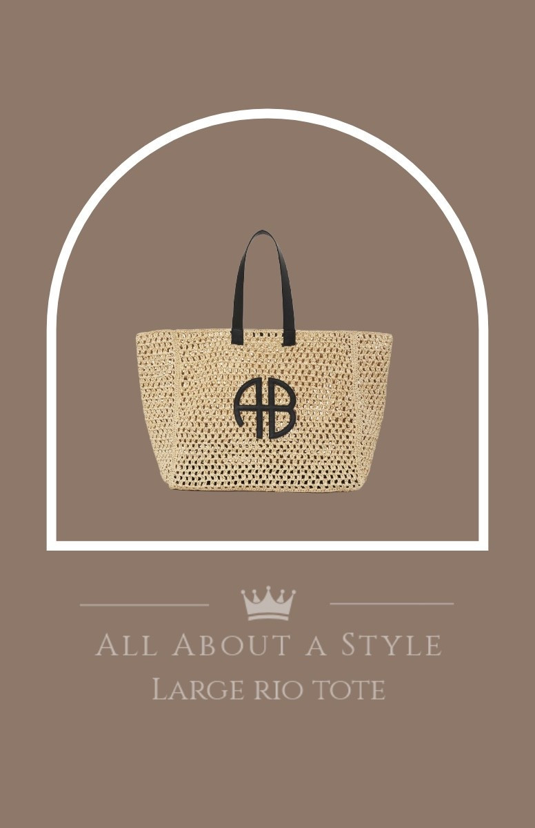 Effortless, elevated, and made for everyday wear—this is the kind of tote that pulls everything together. The Anine Bing Rio Tote is spacious, structured, and timeless… perfect for errands, travel days, or just looking put-together on the go.

Neutral, chic, and endlessly versatile—this is one of those pieces you’ll reach for constantly.

Tap to shop this beauty. 

#LTKStyle #LTKBags #EverydayLuxury #EffortlessStyle #CapsuleWardrobe #NeutralStyle #DesignerInspired #OOTD #StyleInspo #OOTDFashion #MinimalStyle #ChicOnTheGo