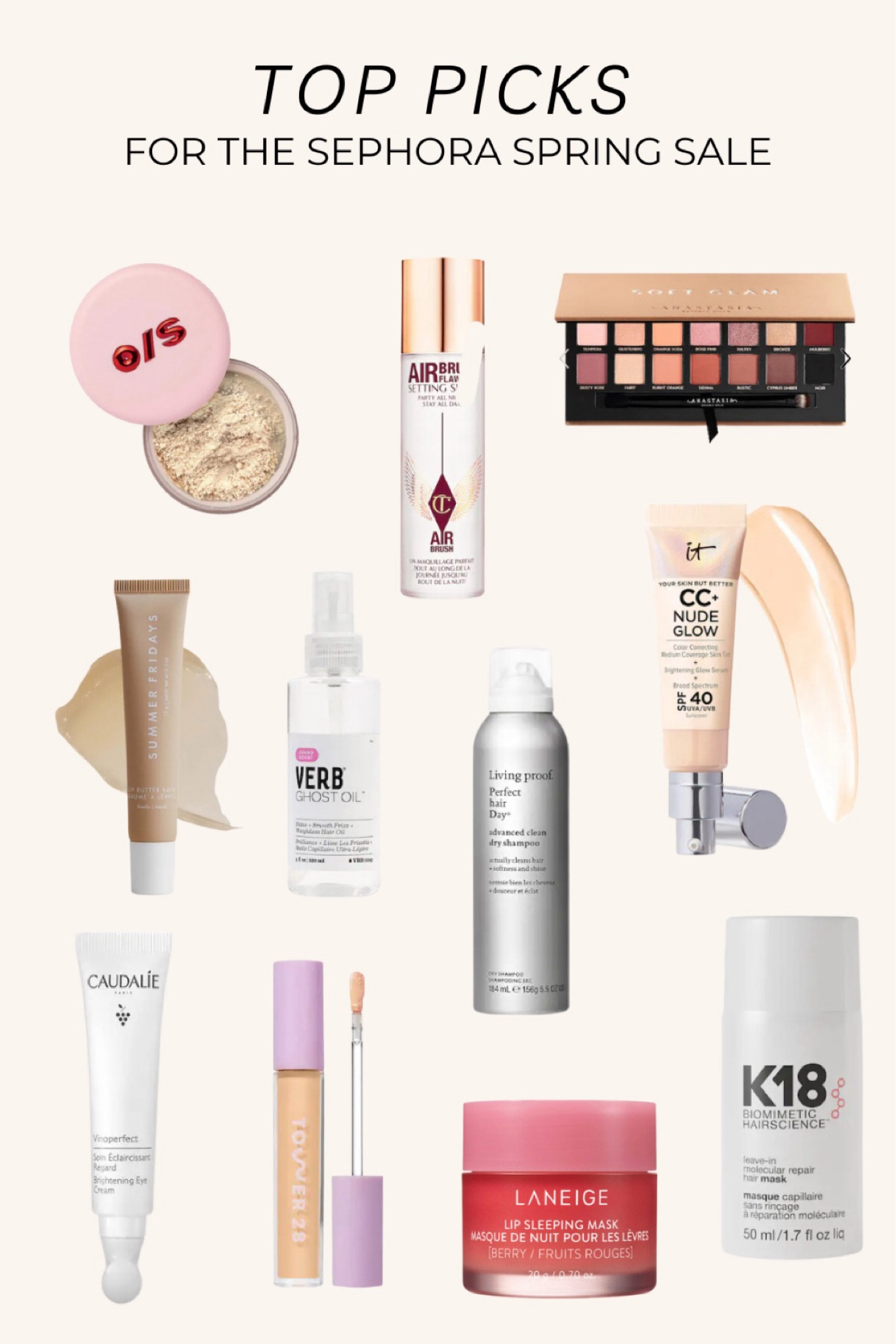 TOP PICKS FOR THE SEPHORA SPRING SALE 💄 | My favorite products from Sephora!

#LTKsalealert #LTKxSephora #LTKbeauty