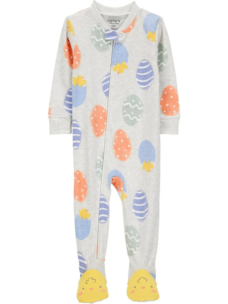 Carter's Child of Mine Toddler Easter Pajama, One-Piece, Sizes 12M-5T | Walmart (US)