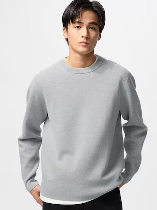 Washable Milano Ribbed Sweater Gray 2XS UNIQLO US | UNIQLO (US)