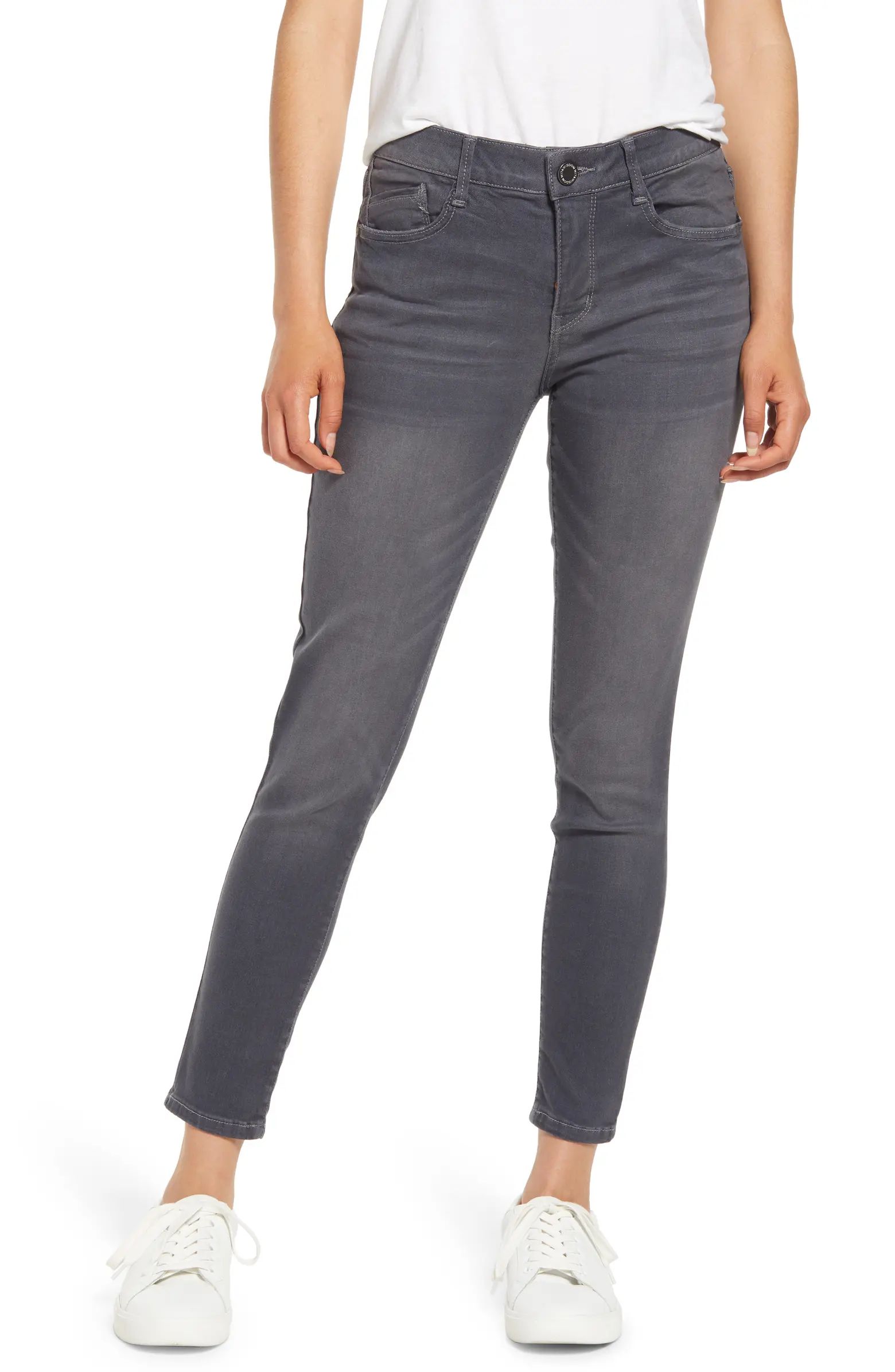 'Ab'Solution Mid Rise Ankle Skinny Jeans | Nordstrom