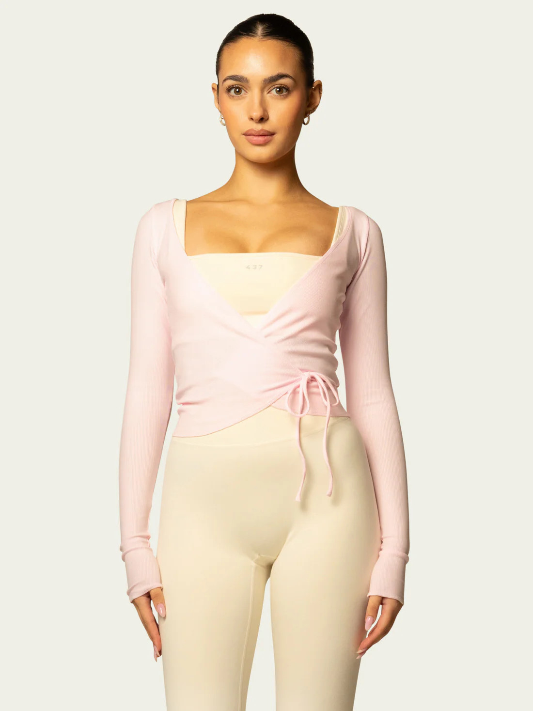 The Studio Wrap / Powder-Pink | 437