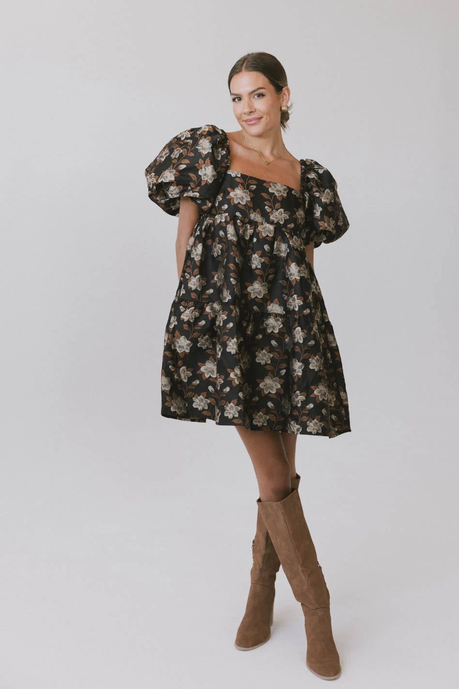 Moore Floral Babydoll Dress | Böhme US