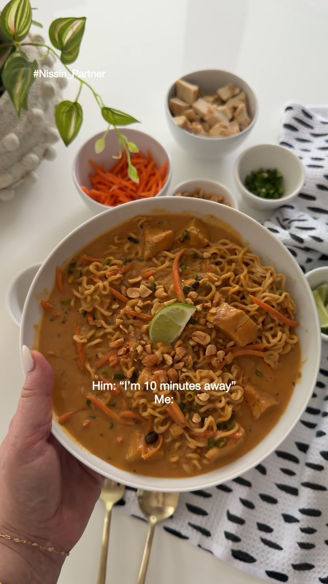 When dinner needs to happen fast, I’m reaching for @originaltopramen 🍜 Turning Original Top Ramen into spicy peanut butter ramen tonight. Top Ramen makes me feel unstoppable in the kitchen—quick, creamy, and seriously crave-worthy.
The full recipe is on my website here: 
https://kristensellentin.com/10-minute-spicy-peanut-butter-ramen/

#LTKfoodie #LTKHome