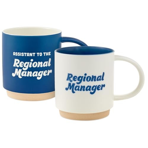 Hallmark The Office Mug Set of 2 (Assistant to the Regional Manager) Gifts for Fans | Amazon (US)