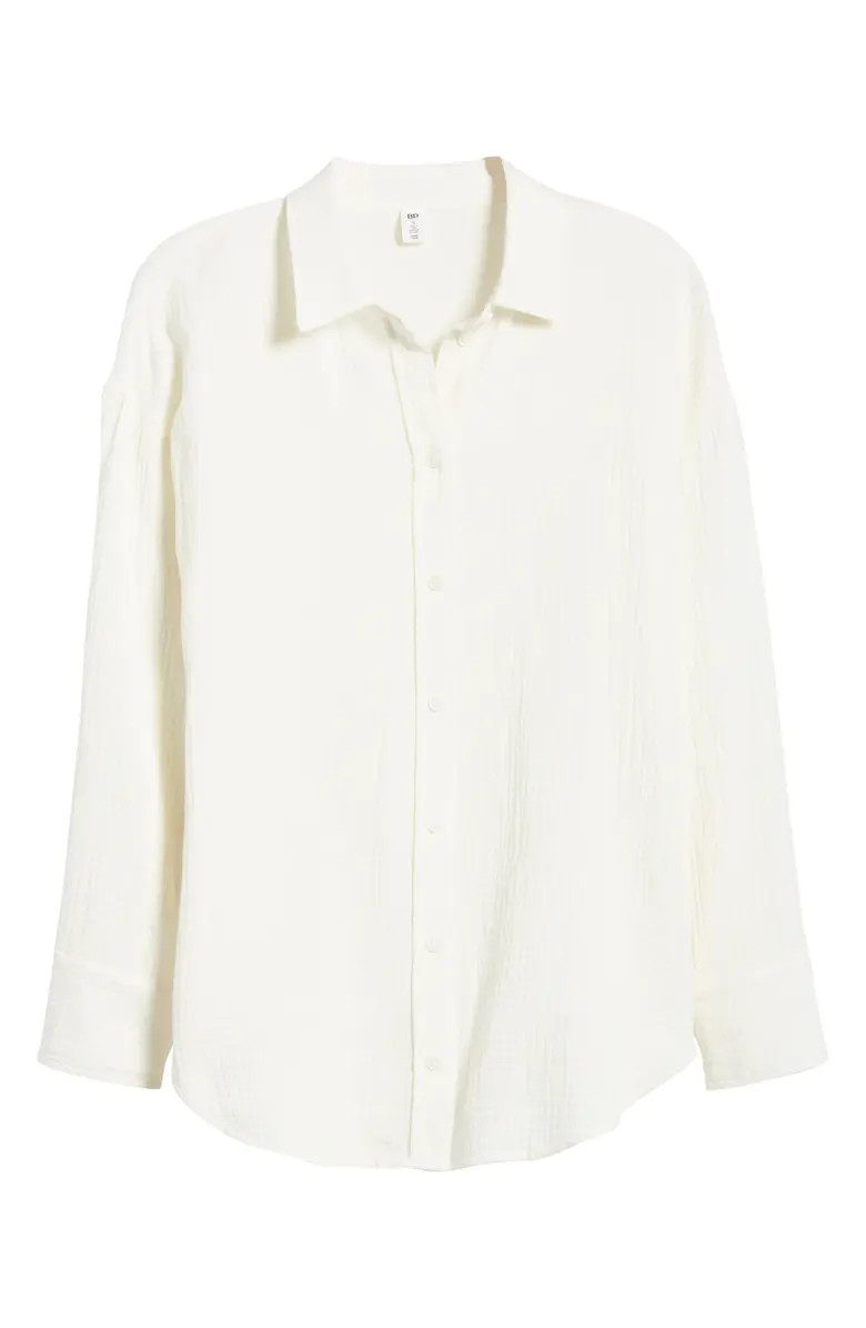 Oversized Beach Shirt | Nordstrom