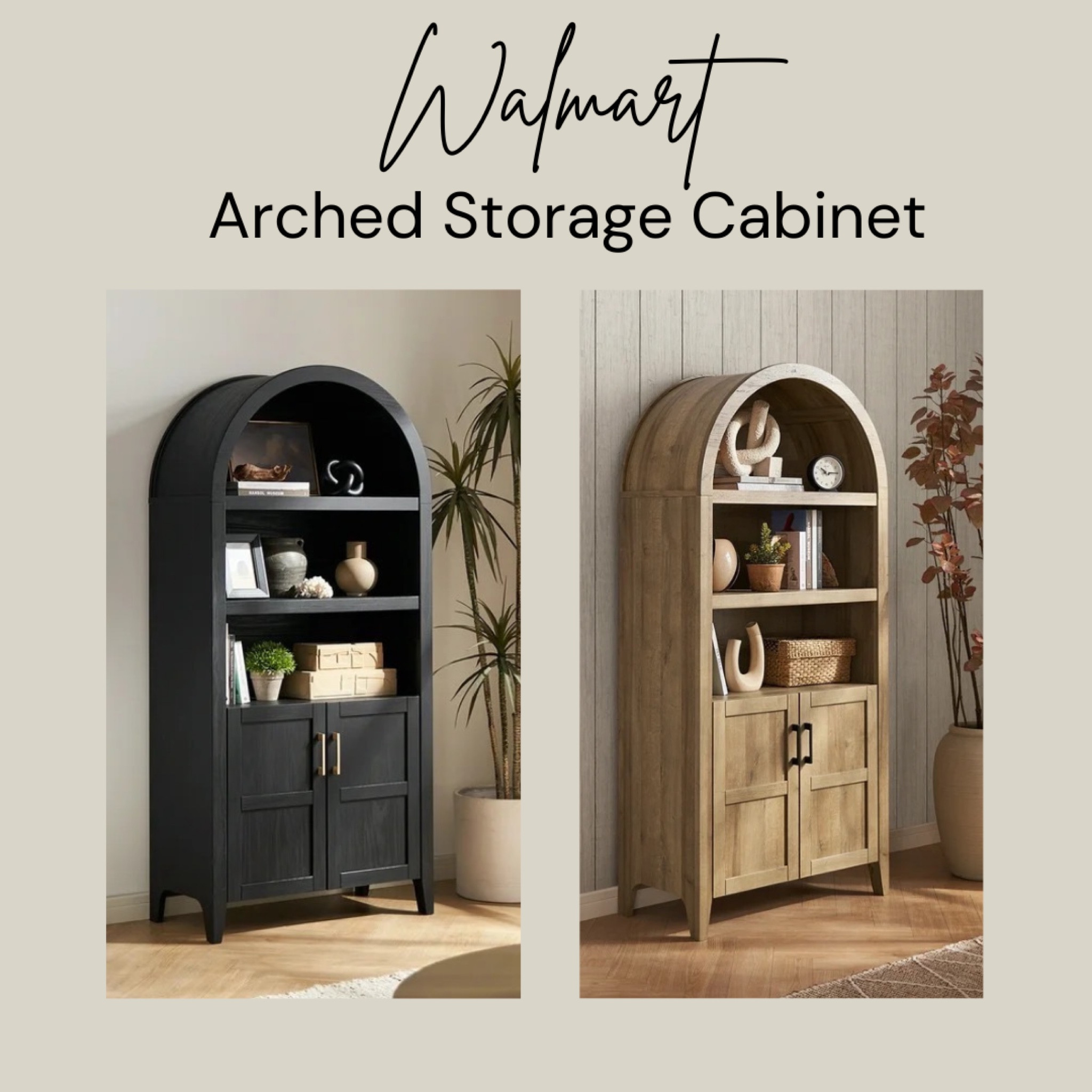 Arched storage cabinet from Walmart is back in stock and on sale! Bookshelf, storage, media, shelves, living room, kitchen, double doors 
#archedcabinet #bookshelves #mediacabinet #cabinetwithdoors #hutch

#LTKHome #LTKSaleAlert #LTKSummerSales