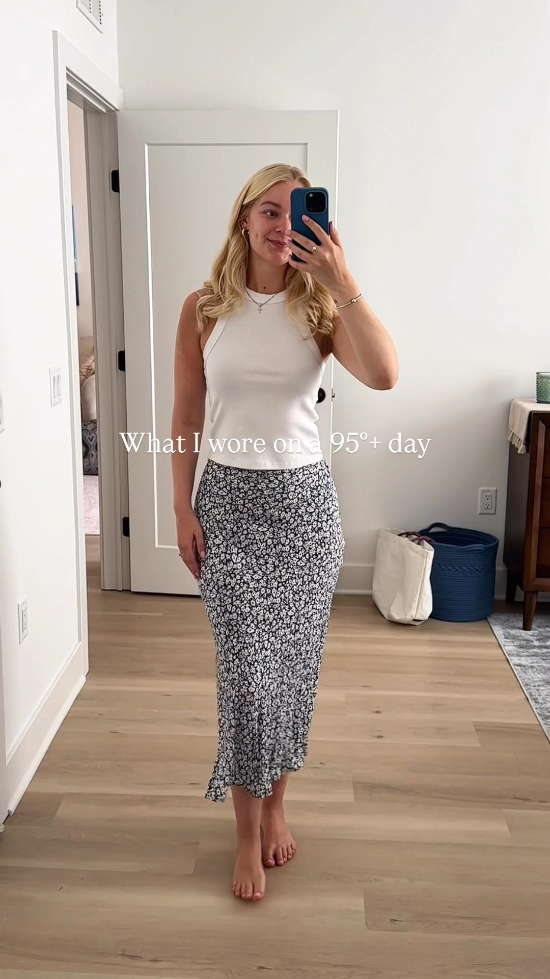 A single-lined midi skirt & a simple tank will absolutely be my summer go-to outfit for when it's impossibly hot outside like it has been this week
Whole outfit is @oldnavy — i linked SIMILAR midi skirts that are in stock right now! 

#LTKStyleTip #LTKSeasonal #LTKSaleAlert