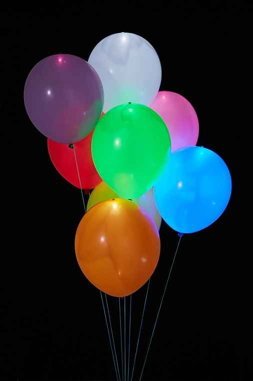 Colorful Light-Up LED Balloons-Pack Of 15 | Urban Outfitters US