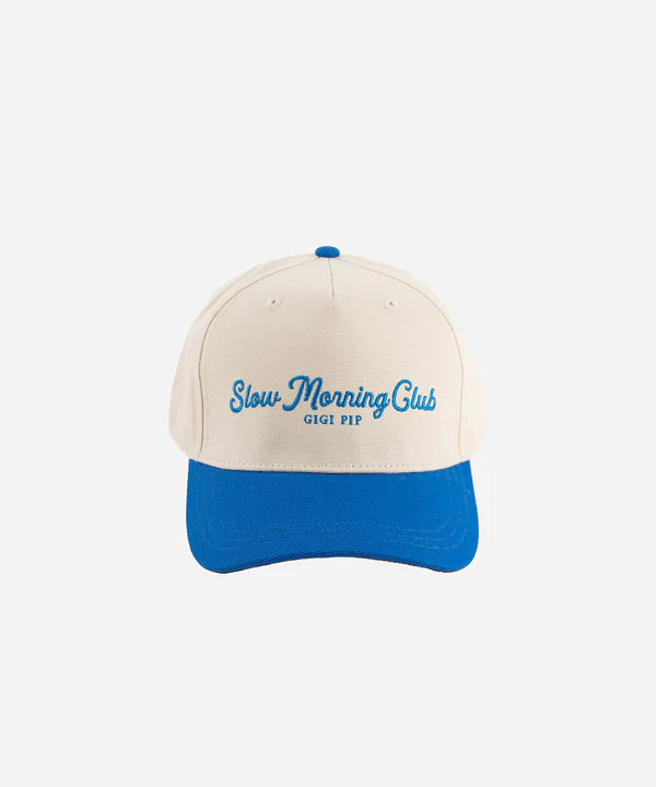 Slow Morning Club Canvas Trucker | Gigi Pip