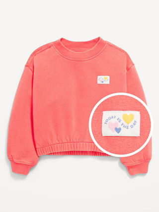 Balloon-Sleeve Sweatshirt for Toddler Girls | Old Navy (US)