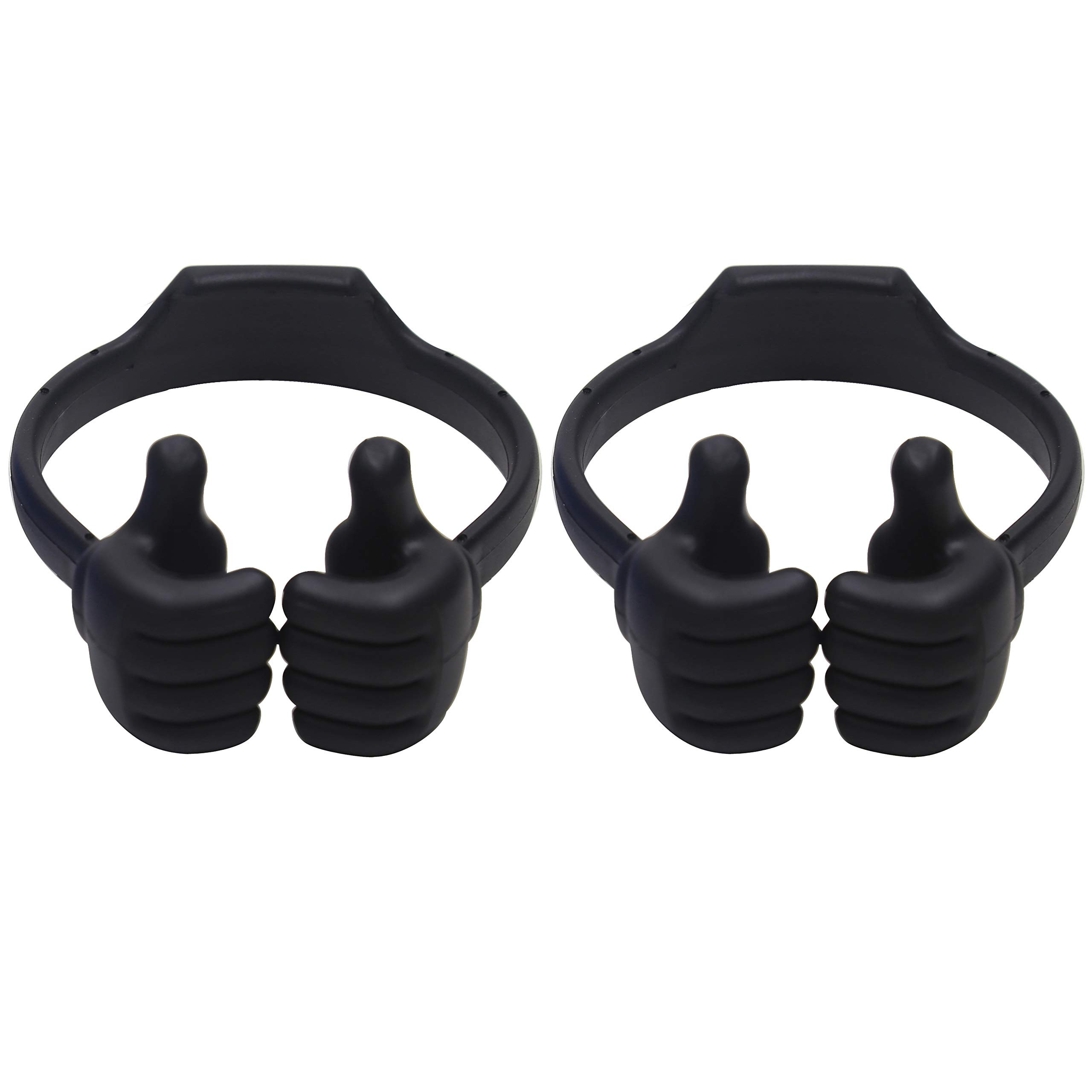 Honsky Cell Phone Stand Holder 2-Pack,Thumbs Up Lazy Phone Stand,Universal Adjustable Flexible Do... | Amazon (US)