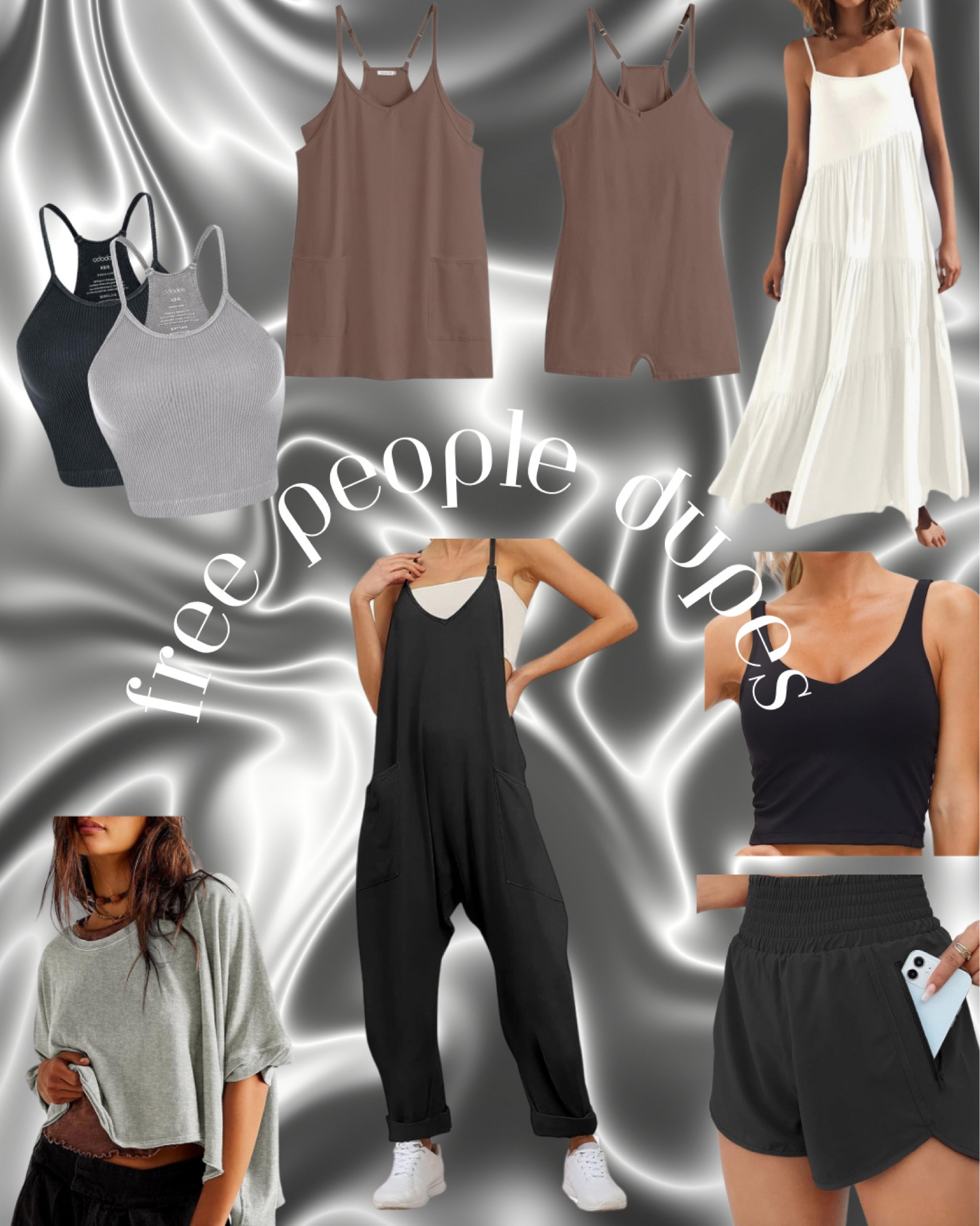 Im a big hot shot fan if you can’t tell 😂

Free people, Amazon, dupe, onesie, crop top

#LTKActive #LTKfindsunder50 #LTKstyletip