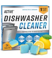 Washing Machine And Dishwasher Cleaning Tablets Bundle - Includes 12 Month Supply Dishwasher Clea... | Amazon (US)