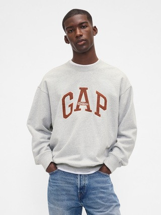 Heavyweight Gap Athletic Logo Sweatshirt | Gap (US)