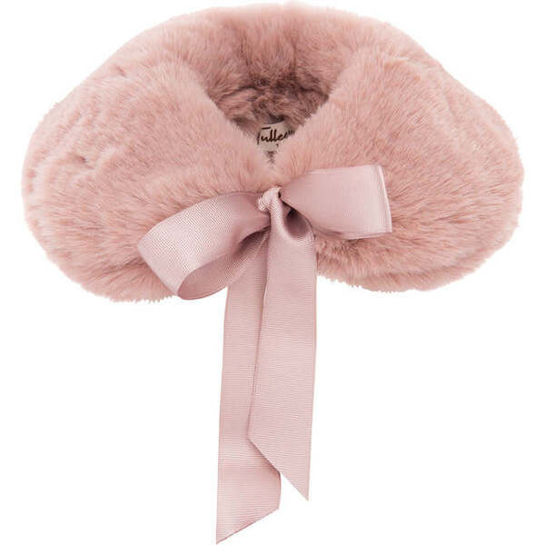Faux Fur Stole, Rose | Maisonette