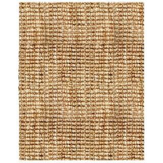 Anji Mountain Andes Tan 4 ft. x 6 ft. Jute Area Rug AMB0300-0046 | The Home Depot