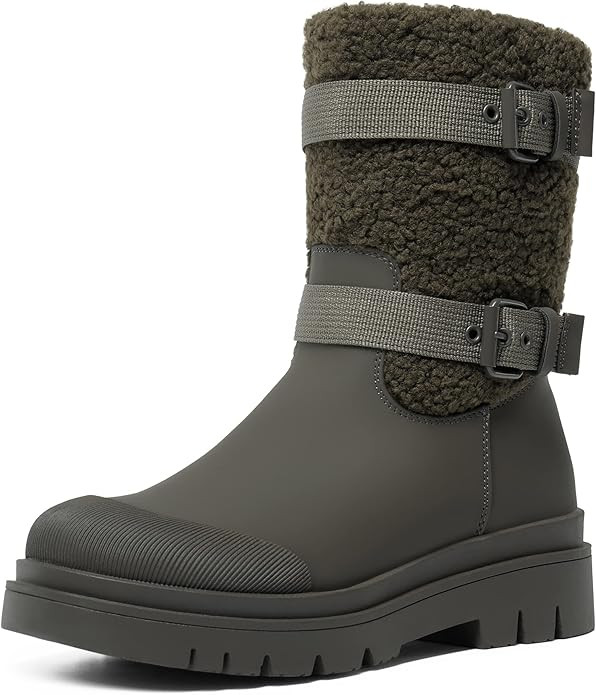 DREAM PAIRS Women's Waterproof Winter Snow Boots with Warm Comfortable Fur Lining, Anti Slip Rubb... | Amazon (US)