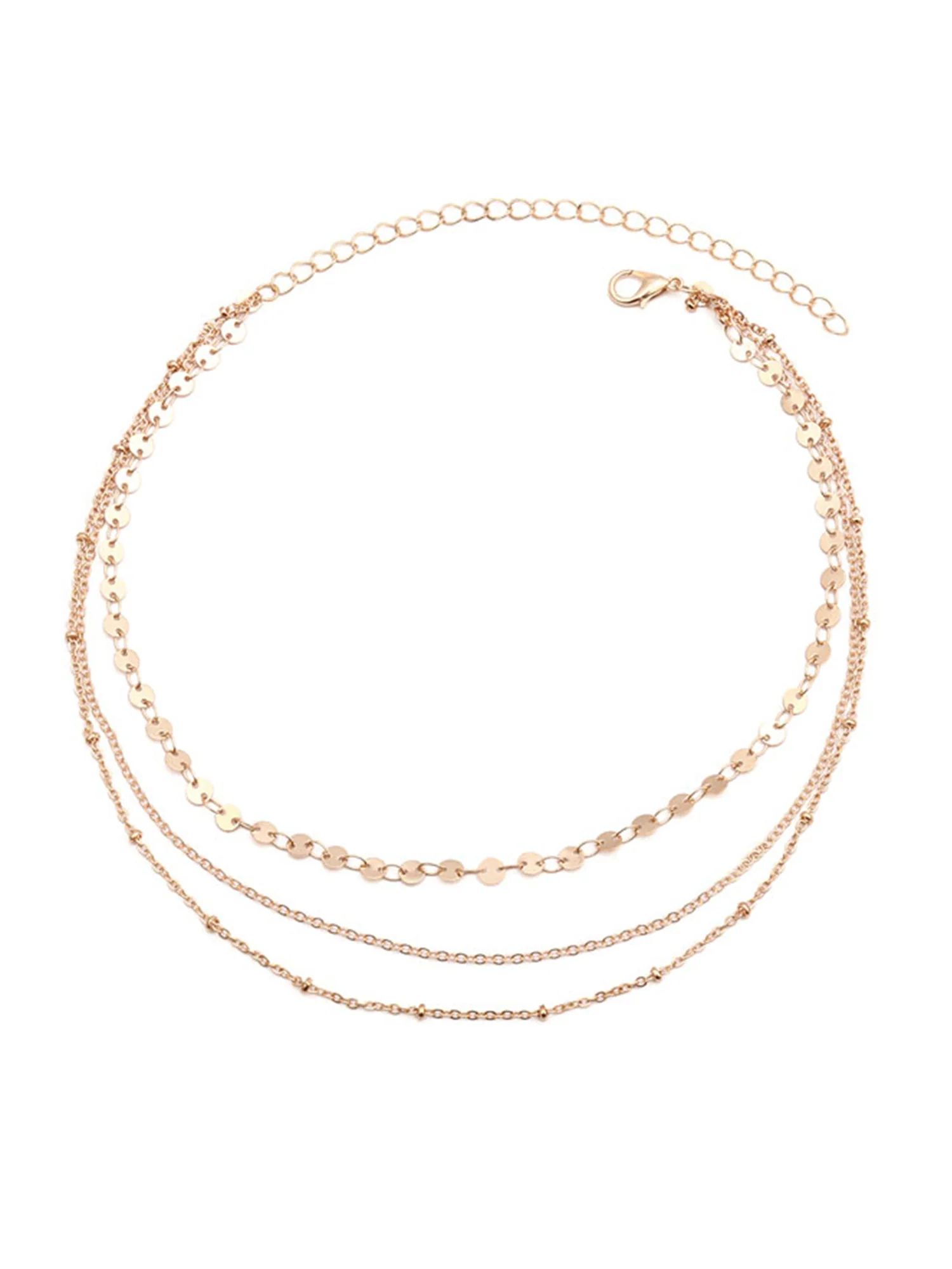 'Jasmine' layered Necklace (2 Colors) | Goodnight Macaroon