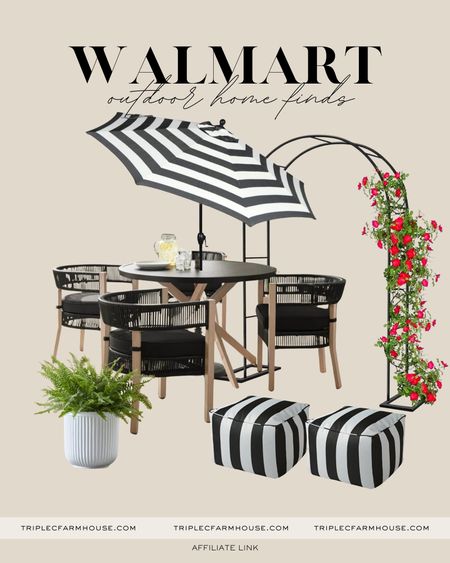 Walmart outdoor home finds for spring! 

Outdoor furniture / patio furniture / planter / trellis / dining set / dining table / outdoor entertaining/ planter

#LTKSeasonal #LTKfamily #LTKhome