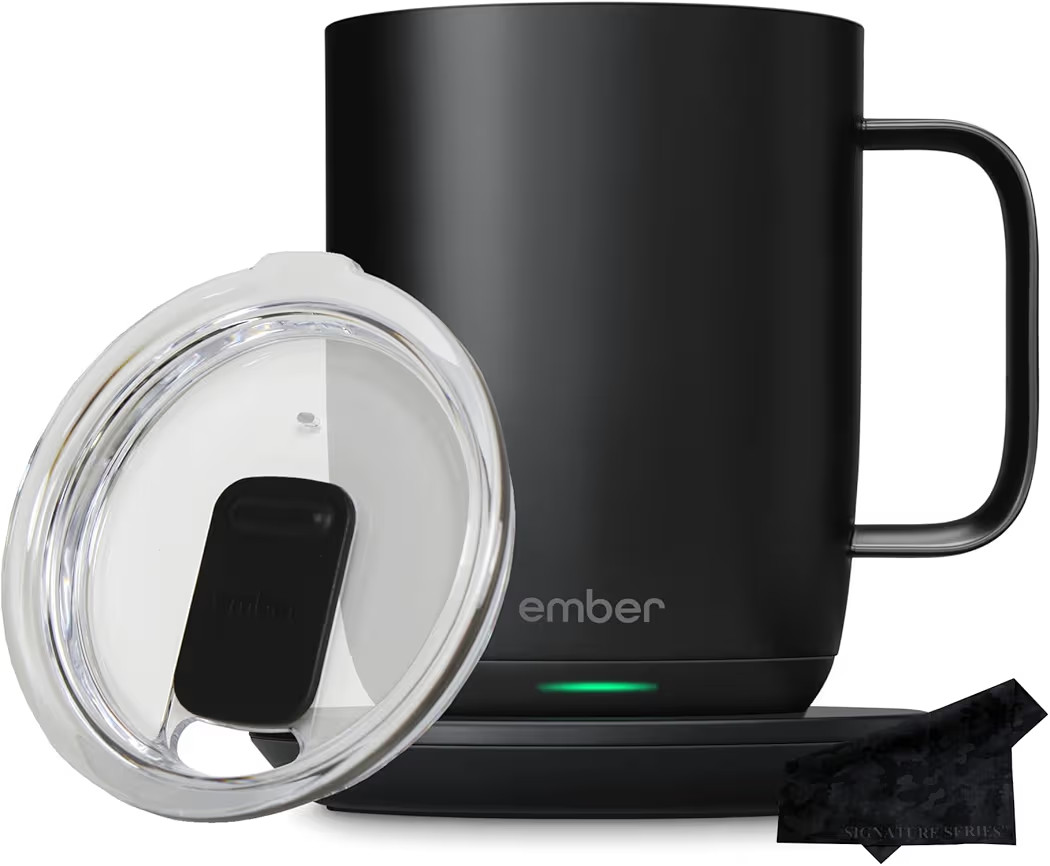 Ember Temperature Control Smart Mug 2, 14 oz, App Controlled Heated Coffee Cup, Double your batte... | Amazon (US)