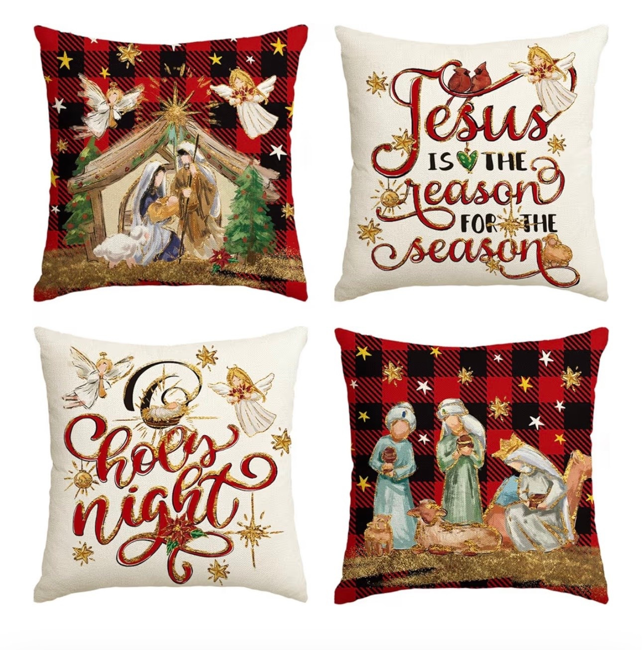 Nativity pillow covers ✨

#LTKSeasonal #LTKHoliday #LTKHome