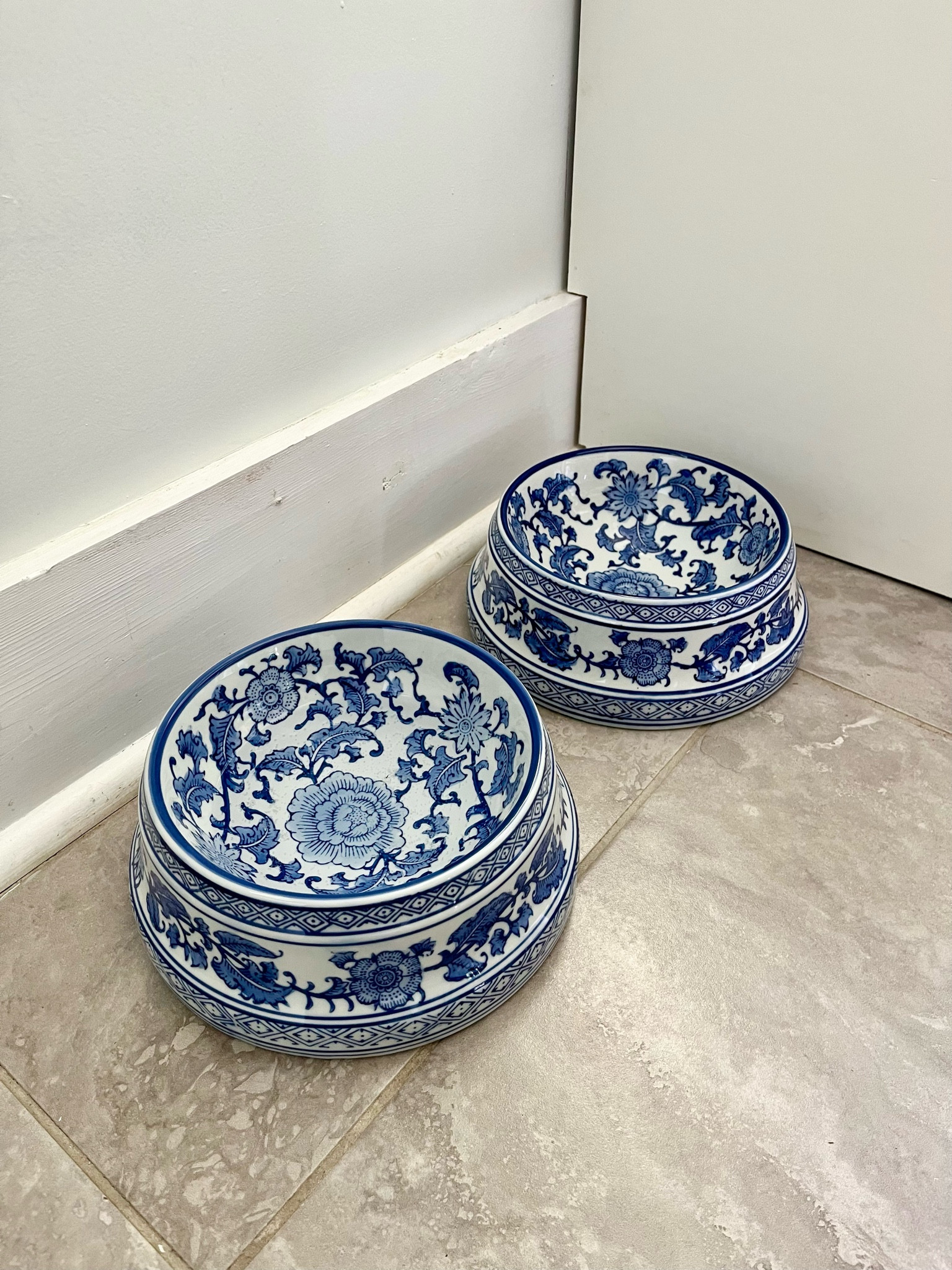 you need these blue & white dog bowls 💙🤍 grandmillennial, chinoiserie, toile, dog finds, TJ Maxx, Marshall's

#LTKFindsUnder50 #LTKFindsUnder100 #LTKHome