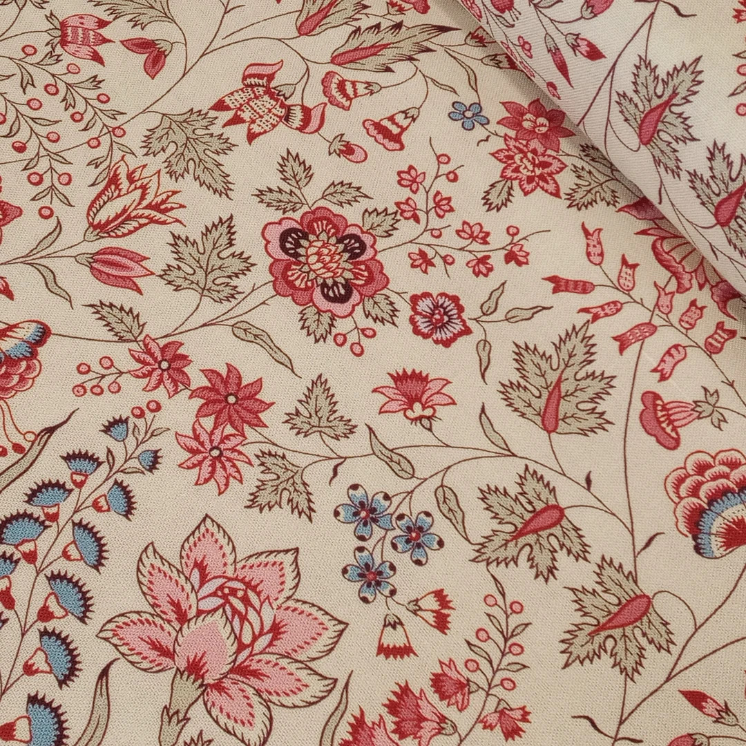 Dutch Heritage Cotton Patchwork Quilting Fabric DHER 1025 ECRU Per 50cm | Etsy (US)