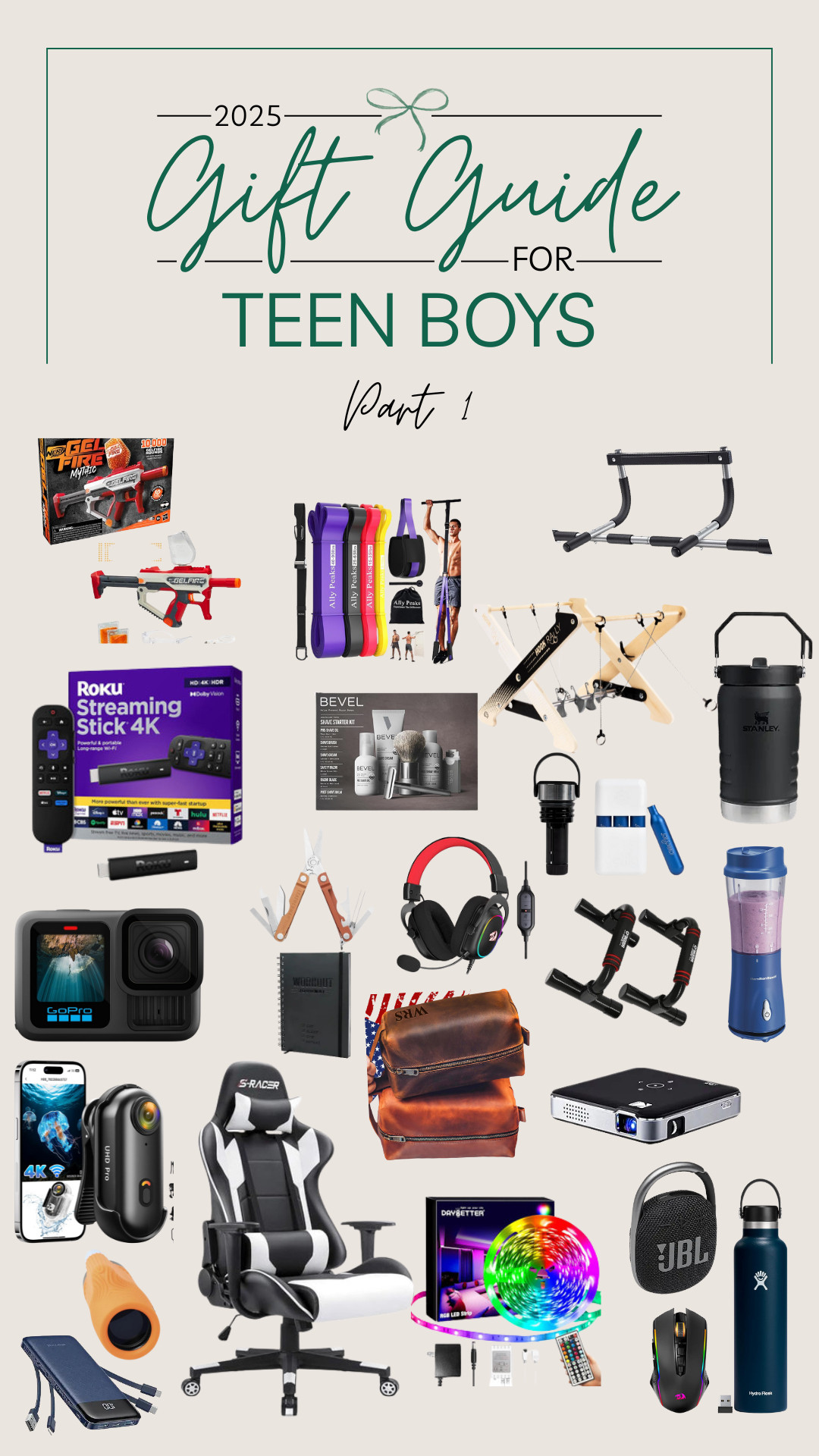 Teen boys gift ideas, gift guide for teen boys, gifts for boys 13-18 

 #LTKGiftGuide #LTKKids #LTKMens