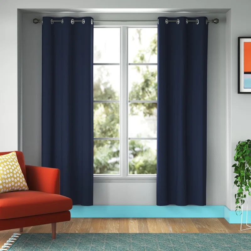 Wayfair Basics® Thermal Blackout Back Tab/Rod Pocket Curtain Panel | Wayfair North America