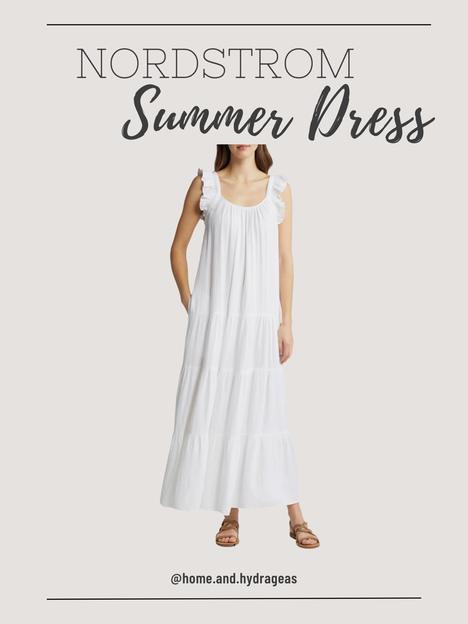 This is the kind of a summer dress you will live in #whitedress #nordstrom 

#LTKFindsUnder100 #LTKTravel #LTKStyleTip