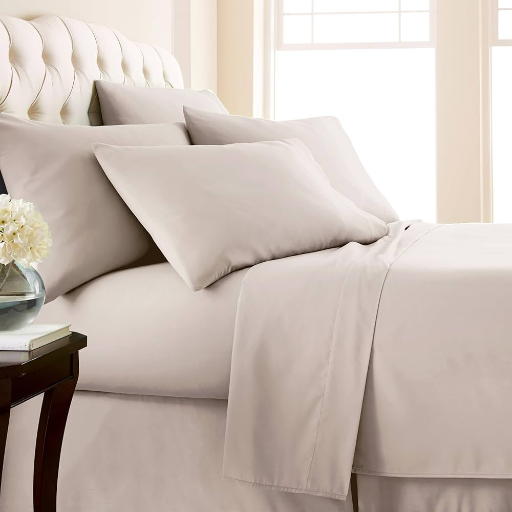 Southshore Fine Living, Inc. 6-Piece Set King Sheets Deep Pocket, Ultra-Soft Microfiber Bed Sheet... | Amazon (US)